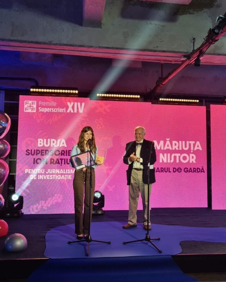 Journalist who exposed Russian meddling in Moldova referendum wins top prize