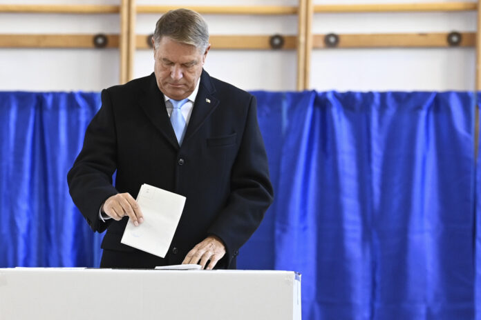 Klaus Iohannis vot