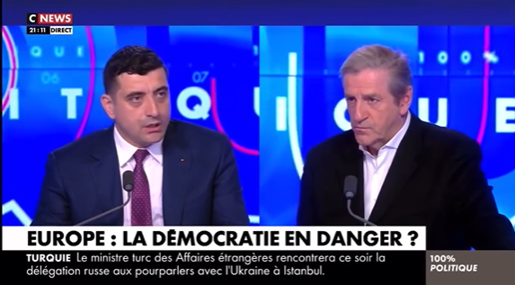 VIDEO | George Simion s-a făcut de râs la o televiziune franceză. În plus, Simion a adus acuzații aiuritoare Franței și francezilor, taxate de cei din studio drept putiniste