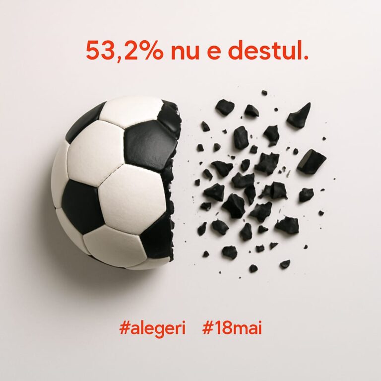 Federaţia Română de Fotbal, mesaj înaintea alegerilor prezidențiale: „Ai timp să scrollezi? Fă-ţi timp să votezi! E un meci prea important ca să stai pe margine”