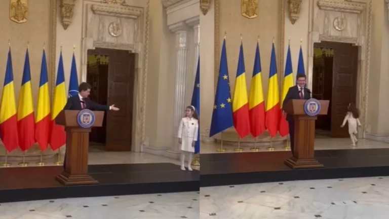 Nicusor Dan brings change …. and children to Romania’s Cotroceni presidential Palace