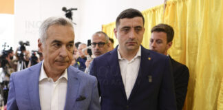Călin Georgescu și George Simion / Foto: Inquam - Octav Ganea