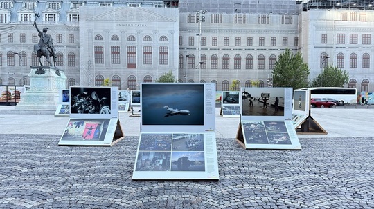 World Press Photo 2025, în Piața Universității din Bucureşti