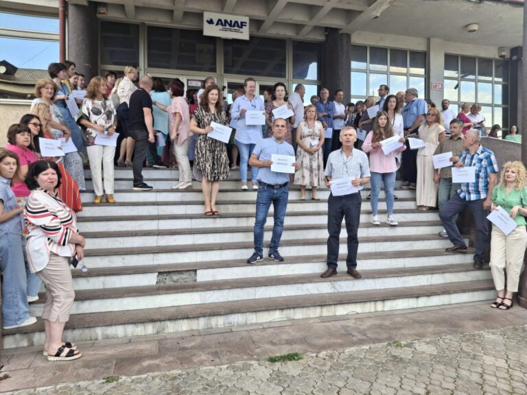 Proteste spontane ale angajaților ANAF din București și cel puțin 15 județe