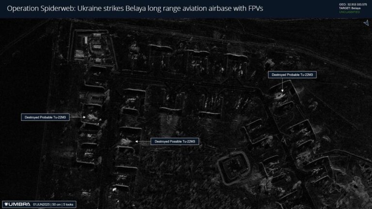 Ce arată imaginile din satelit după atacul Ucrainei care a distrus și avariat bombardiere strategice ale Rusiei