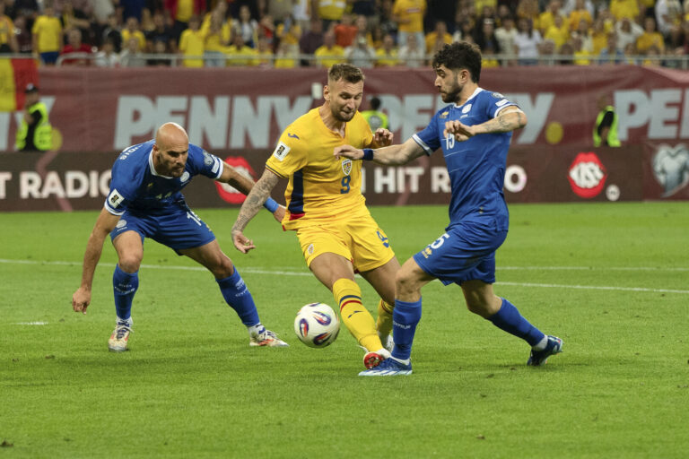 Romania beats Cyprus 2-0 in 2026 World Cup qualifiers