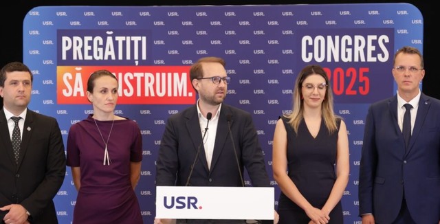 USR şi-a prezentat cei patru miniştri pe care îi va avea în viitorul guvern