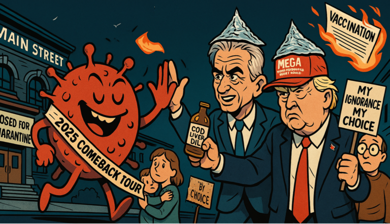 Measles is back! But ignorance is the real virus
