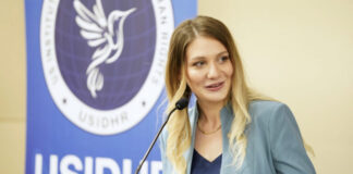 Isabelle Vladoiu is the founder of the Washington-based US Institute of Diplomacy and Human Rights. (Photo: USIDHR)