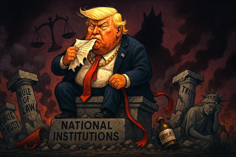 Necazul cu Trump