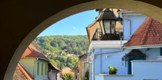 View of Sighisoara (Larry Luxner photo)