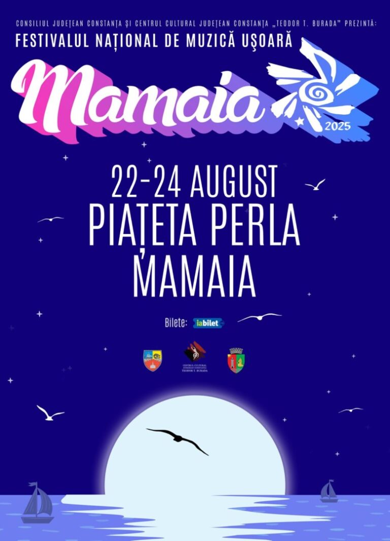 Anca Țurcașiu și Aurelian Temișan – prezentatorii ediției din 2025 a Festivalului de la Mamaia