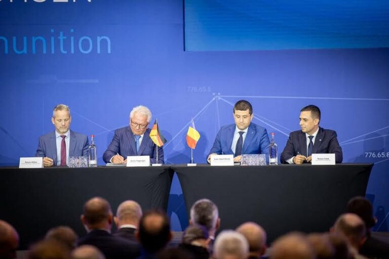 România va construi, alături de Rheinmetall, cea mai modernă fabrică de pulberi pentru muniţie din lume