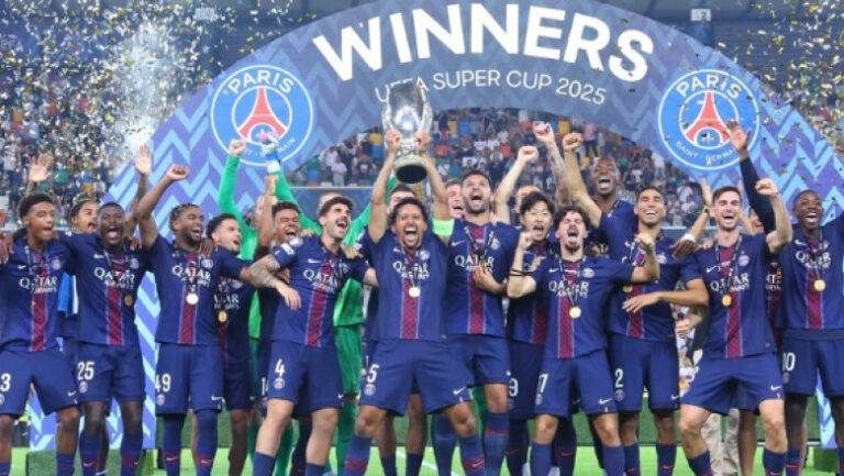 Paris Saint-Germain a cucerit în premieră Supercupa Europei, după ce a învins Tottenham