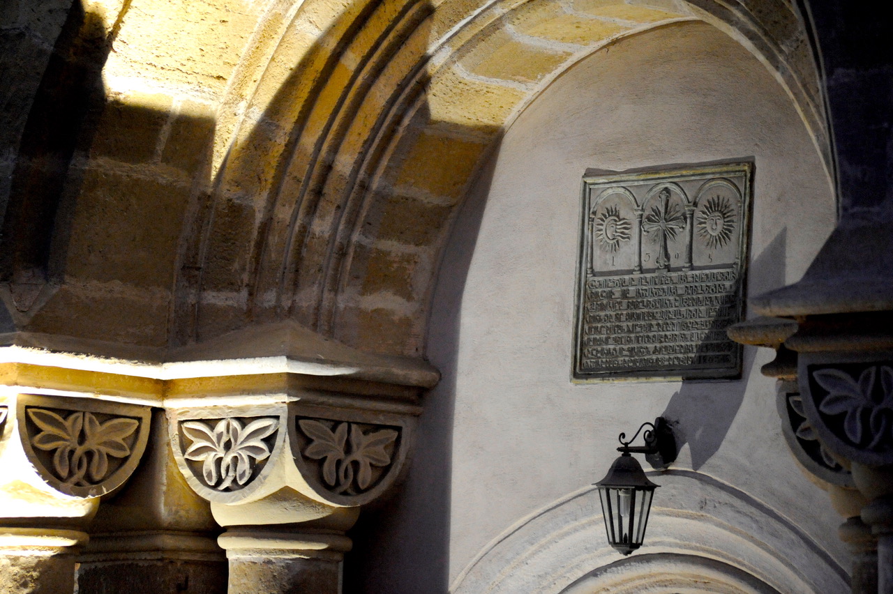 PHOTO BY LARRY LUXNER: The Armenian Church of Iași (Biserica Armeană Sfânta Născătoare). The church is located at 22 Armeană Street in Iași, and was restored in 1803.