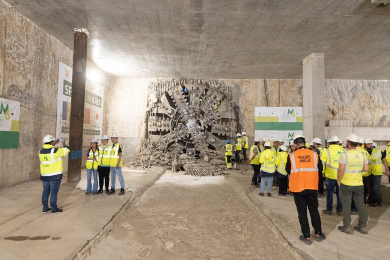 Scutul de foraj „Sfânta Ana” a finalizat al doilea segment de tunel pe Magistrala 6 de metrou