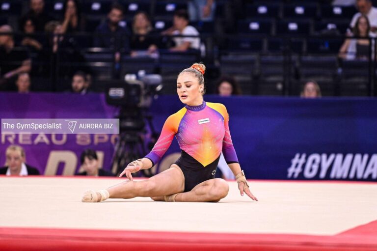 Sabrina Maneca Voinea, medaliată cu aur la sol, la Cupa Mondială de la Paris