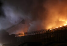 Bărbat arestat sub suspiciunea că a fost la originea unuia dintre incendiile din apropierea Madridului
