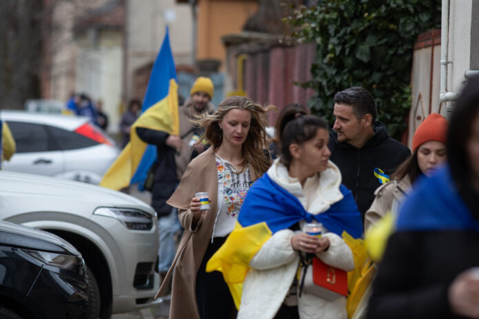 TIMISOARA - COMEMORARE - RAZBOI UCRAINA - 24 FEB 2024