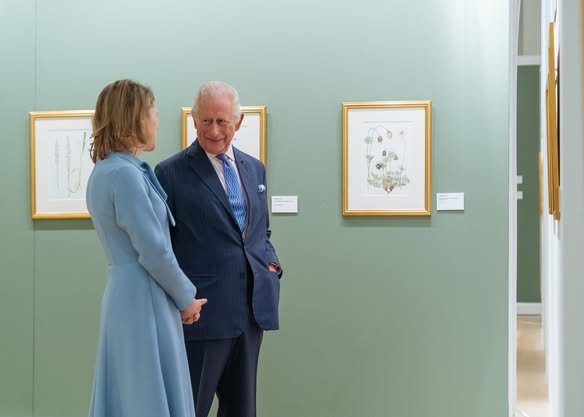 King Charles attends 150th anniversary exhibit of Queen Marie’s birth