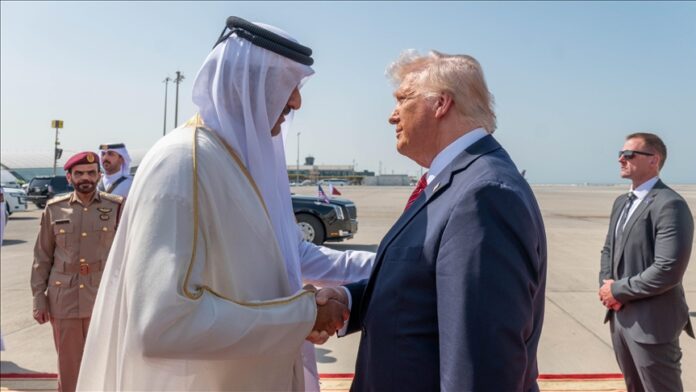 Emirul Qatarului Donald Trump