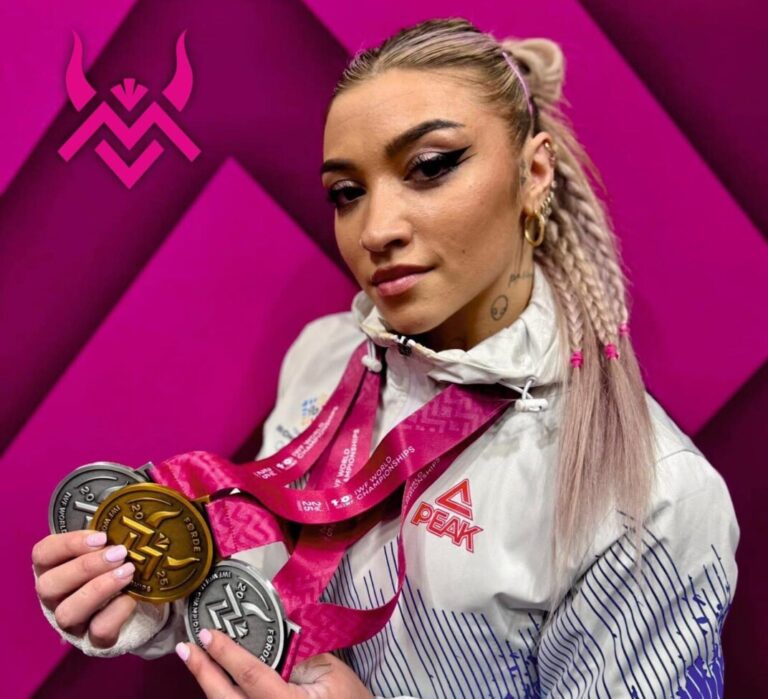 Romania’s Mihaela Cambei wins one gold, two silver medals in weightlifting at  European Championships 