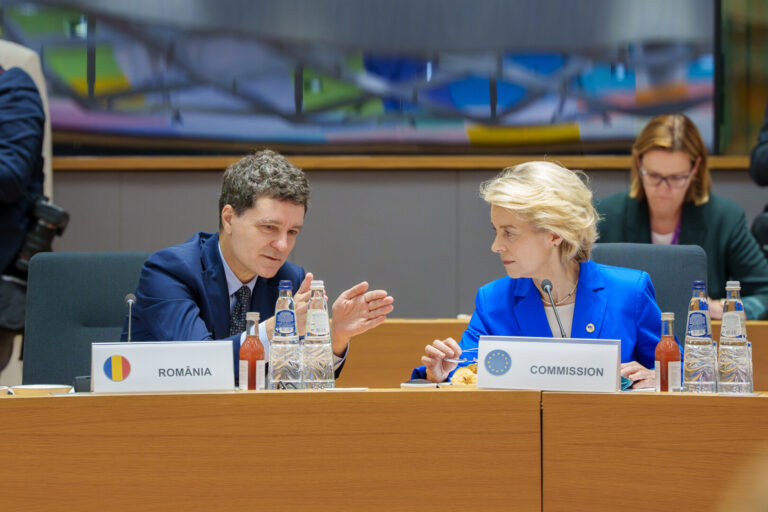 Nicuşor Dan, la Bruxelles: Este important să avansăm în implementarea proiectelor de securitate şi apărare în strânsă coordonare UE-NATO