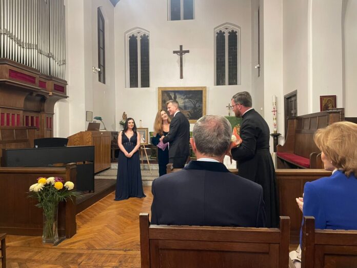 PHOTO-2025-10-20-20-34-25(4) Celebration to mark 150 years since Queen Marie’s birth at the Anglican Church of the Resurrection. Photo Alexandra Giula