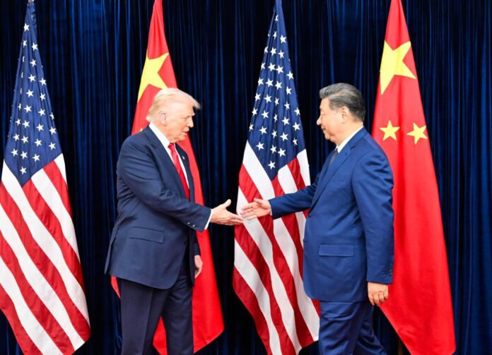 Donald Trump și Xi Jinping / Sursa: Xinhua