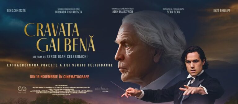 VIDEO |  O cronică „cenzurată” a filmului “Cravata Galbenă”, despre dirijorul Sergiu Celibidache, stârnește controverse și scandal