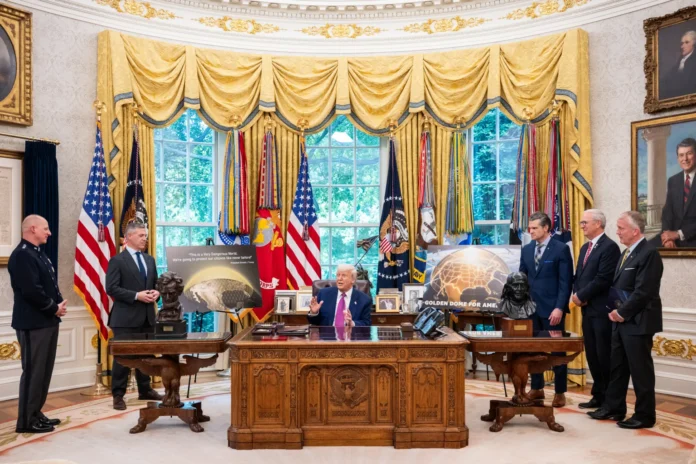 Donald Trump Pete Hegsheth Golden Dome