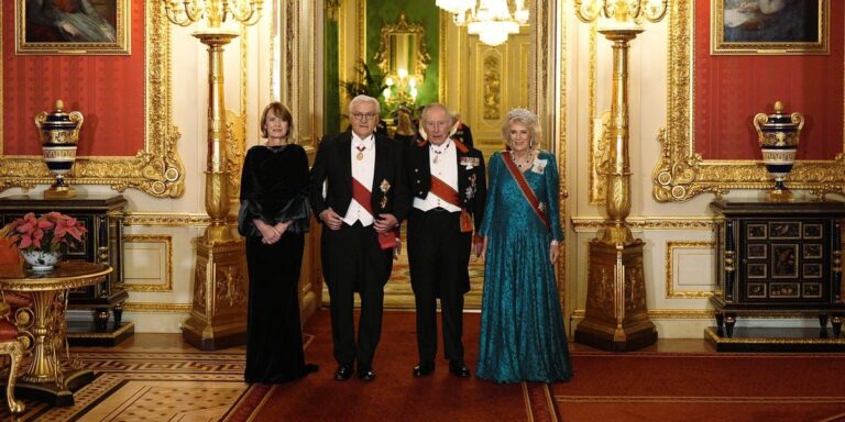 VIDEO | Președintele Germaniei și soția sa au mulțumit familiei regale britanice pentru „incredibilul” banchet organizat la Castelul Windsor