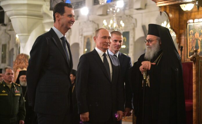 Bashar al assad vlarimir Putin