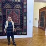 Oltenian late 18th century rug measuring 265 cm x 200 cm, restored by Aurelia Pomponiu
