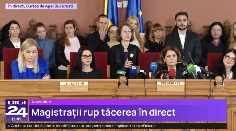 Judecătoare de la Curtea de Apel dă peste cap discursul oficial: Îl susţin pe colegul Laurenţiu Beşu, tot ce a spus e adevărat / Suntem terorizaţi