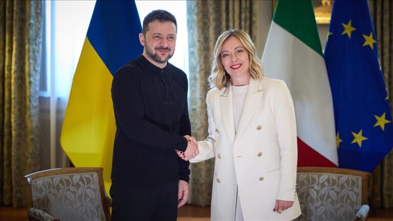 Zelenski spune că a avut o discuție excelentă și foarte substanțială cu șefa guvernului italian