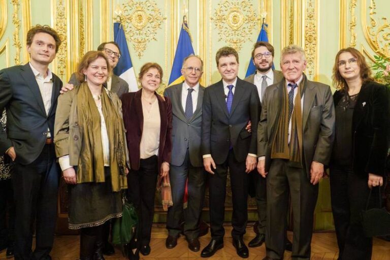 Nicușor Dan, întâlnire cu profesorul emerit Martin Andler, aflat în juriul l-a selecţionat pentru ENS