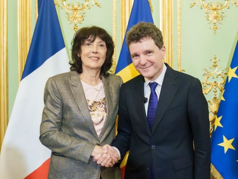 Preşedintele Nicuşor Dan s-a întâlnit la Paris cu jucătoare profesionistă de tenis Virginia Ruzici
