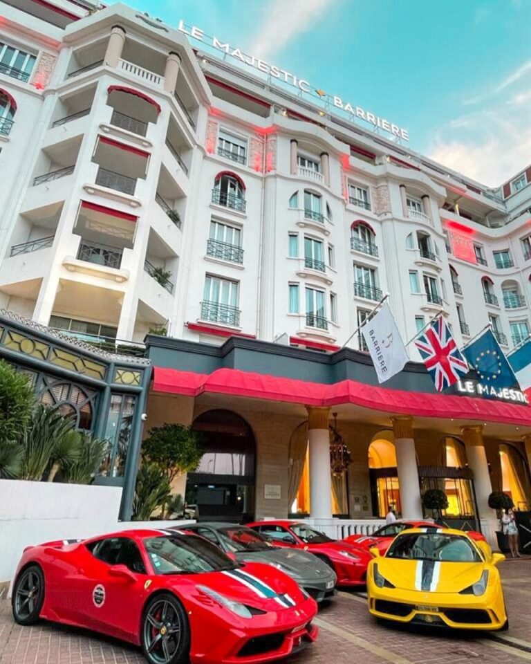 Celebrul hotel Majestic din Cannes a fost evacuat din cauza unui incendiu izbucnit la spa