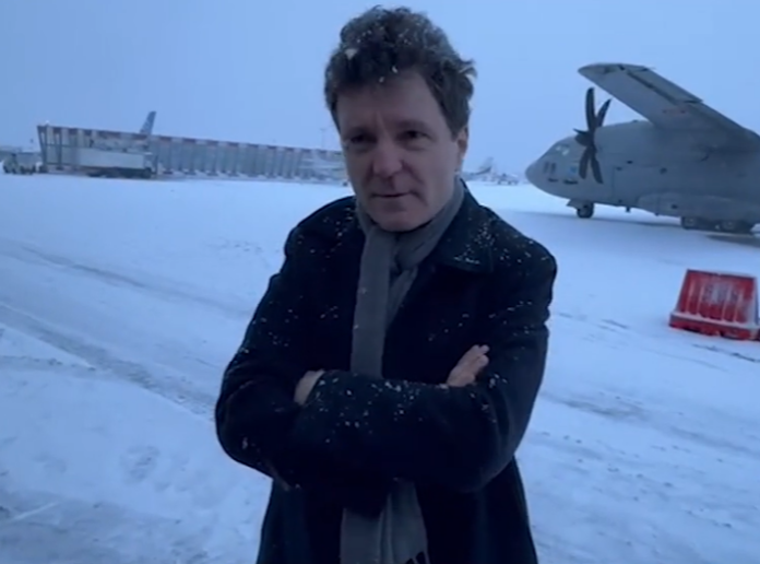 Romanian President Nicusor Dan stranded in Paris because of snow