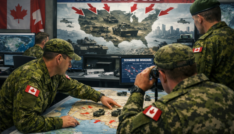 AFP: Armata canadiană a modelizat şi studiază un scenariu al unei invazii a SUA