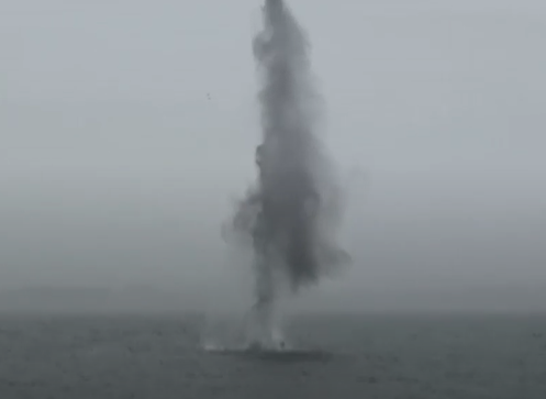 O dronă a fost semnalată în Marea Neagră, la intrarea în portul Midia