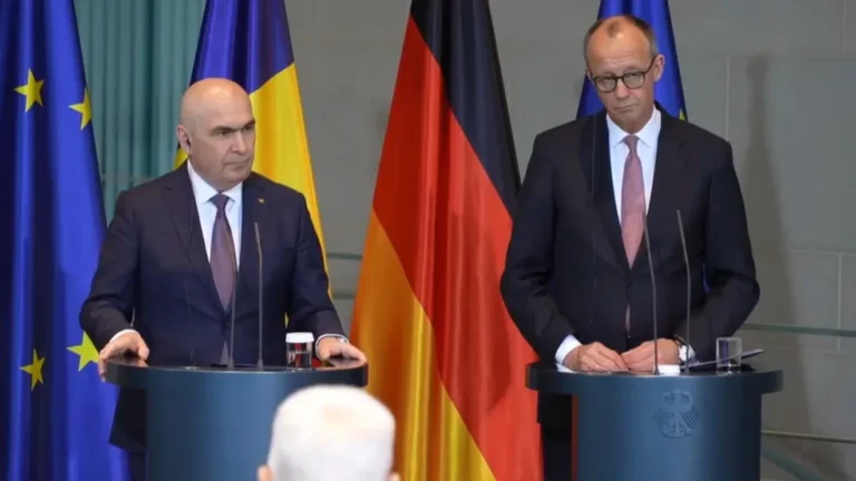 German Chancellor Merz thanks Romanian PM Bolojan for Bucharest’s ‘major contribution to European security every day’  
