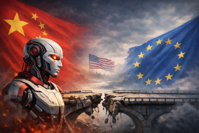 Inteligența artificială chineză reprezintă un risc pentru Europa. La fel și evitarea ei