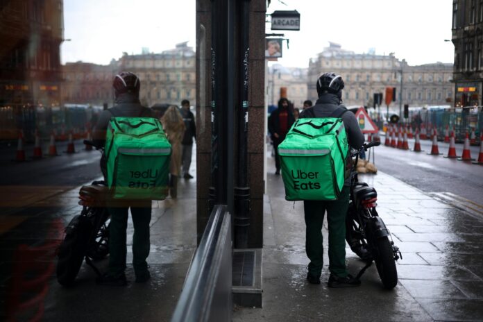 Uber food delivery