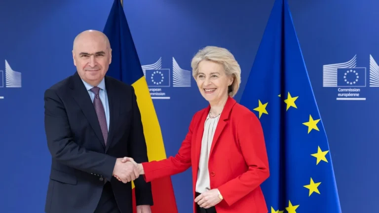 Premierul Ilie Bolojan s-a întâlnit cu Ursula von der Leyen / Despre ce au discutat