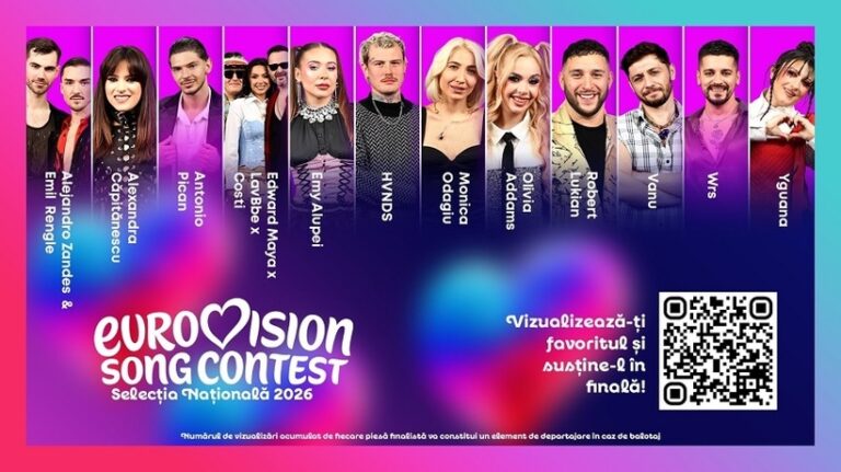 Antonio Pican şi Wrs completează lineup-ul finalei Eurovision România
