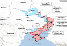 Rusia a cucerit în luna iunie 84 de kilometri pătrați de teritoriu ucrainean