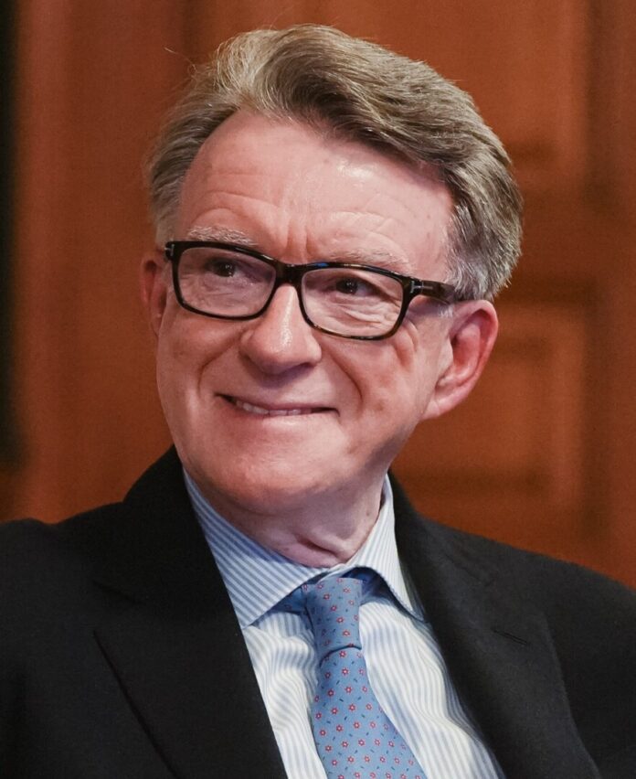 UK Police arrest ex-Ambassador to US Peter Mandelson over Epstein accusations Sursa: Wikipedia