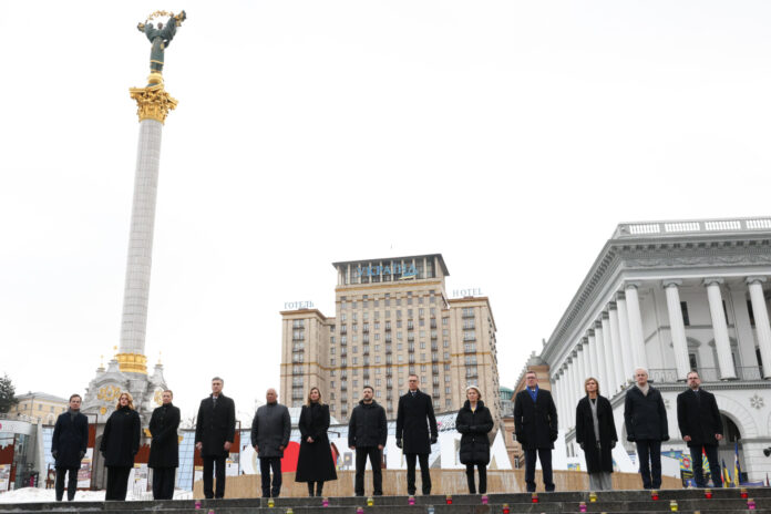 „Ucraina poate conta pe sprijinul nostru pentru aderare”. Declarație comună a șefilor instituțiilor UE, la Kiev